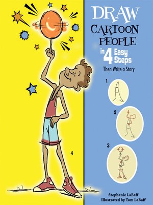 cover image of Draw Cartoon People in 4 Easy Steps